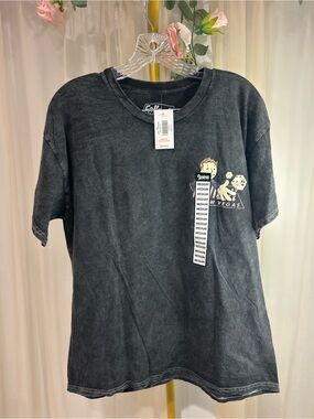 🎰 Fallout New Vegas Graphic Tee – Acid Wash Black 🎰